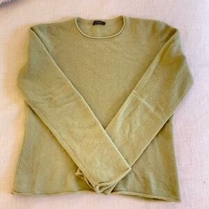 Privé 100% Cashmere Green Sweater
